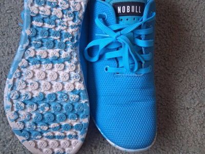 NOBULL Blue SuperFabric Trainer Shoes Women's Size 10 / Men's Size 8.5
