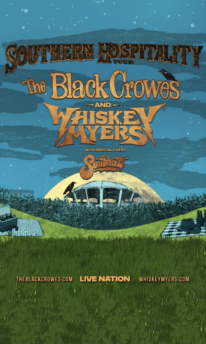 Black Crowes & Whiskey Myers Aisle Seats!!! Section 201 Row A Seats 1 & 2