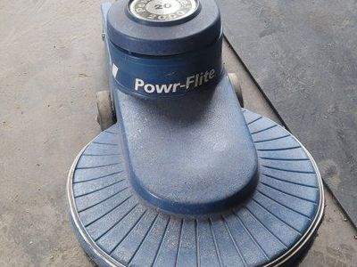 Powr-Flite 2000 20" Commercial Floor Buffer Scrubber Machine Industrial Cleaner