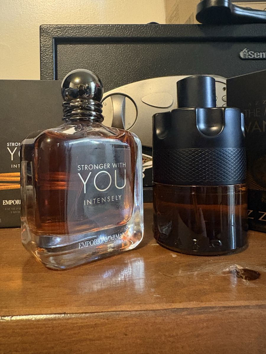 Emporio Armani Stronger With You Intensely & Azzaro The Most Wanted