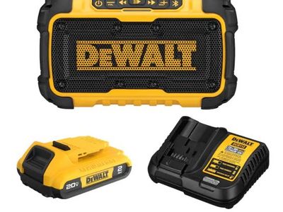 New Dewalt Indoor/Outdoor Portable Speaker