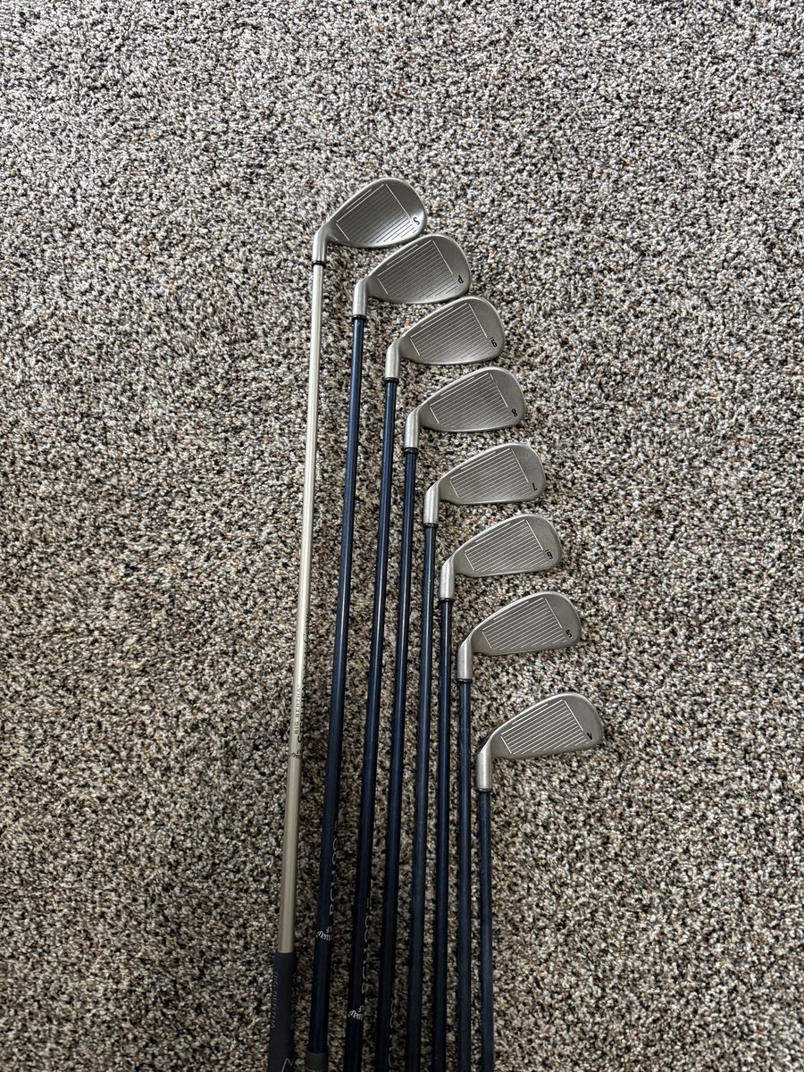 Callaway big Bertha x-12 irons 4-PW,SW