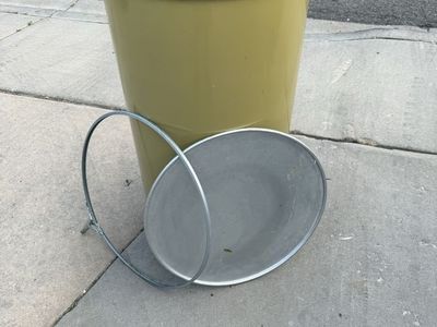 55 gallon open top food grade metal barrels