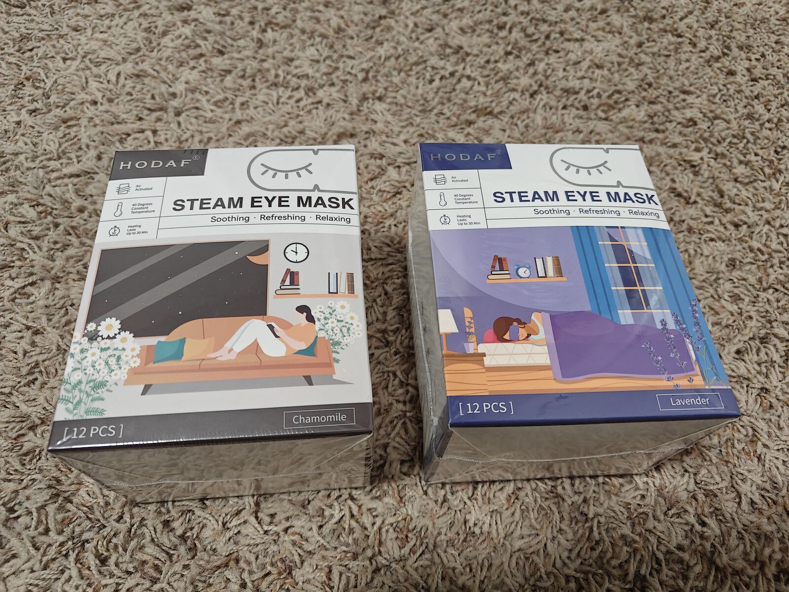 Full case of Steam Eye Masks for Dry Eyes, SPA Warm Sleep Eye Mask (About 100 units)