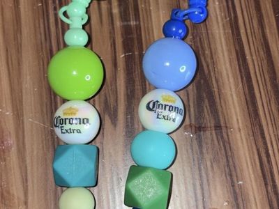 Handmade Beaded Badge Reels & Lanyards - Cars, Corona, Patriotic Cow