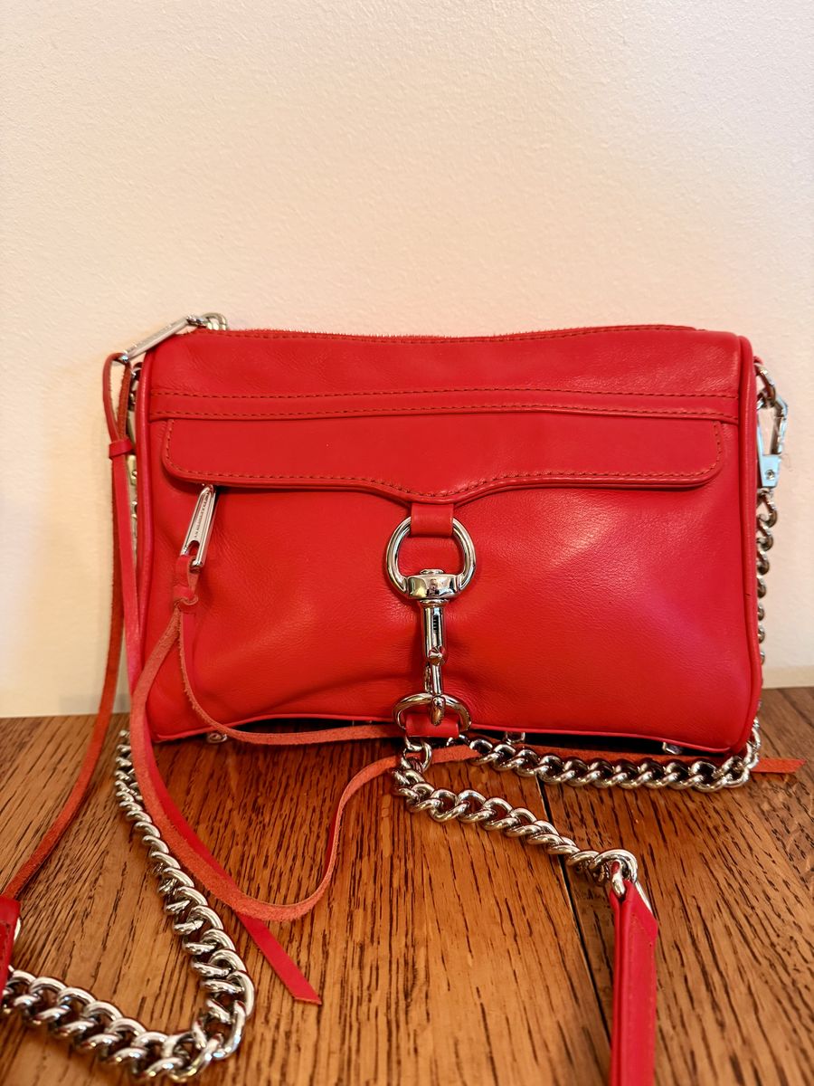 Rebecca Minkoff Red Crossbody (Chain Strap)