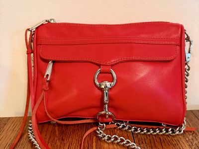 Rebecca Minkoff Red Crossbody (Chain Strap)