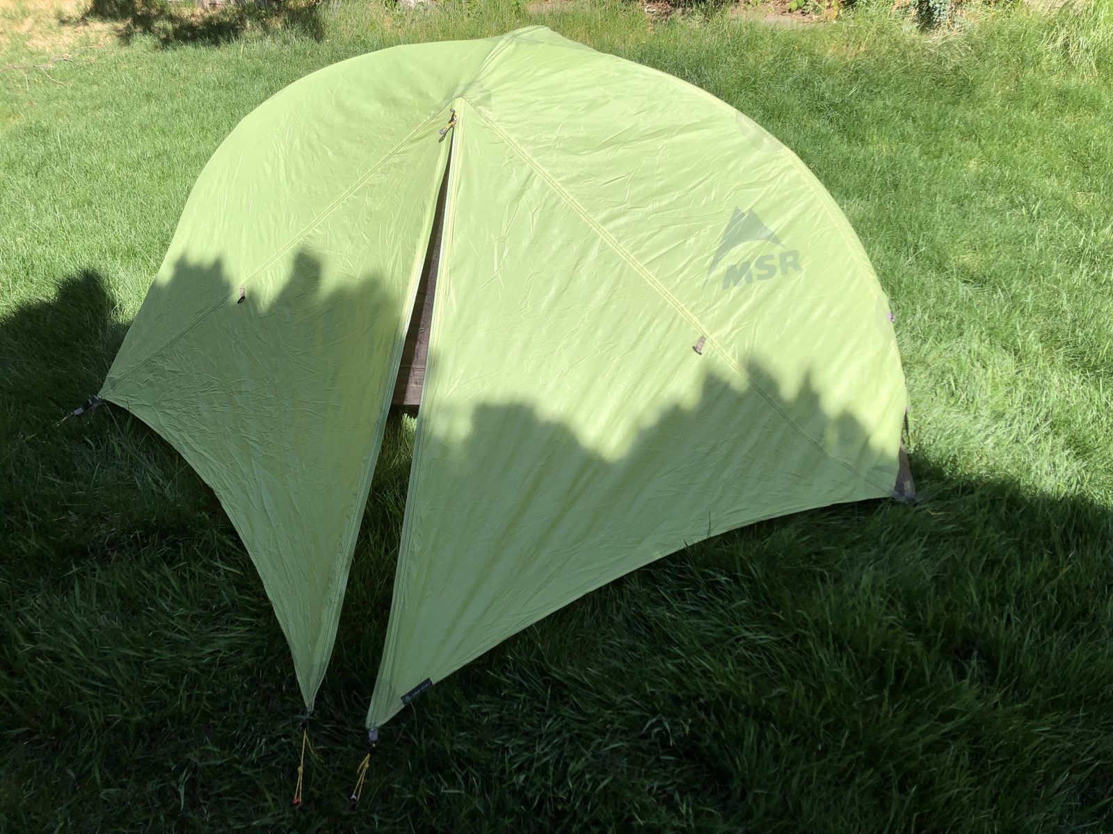 MSR Mountain Safety Research Carbon Reflex 1 Person Backpacking Biking Tent