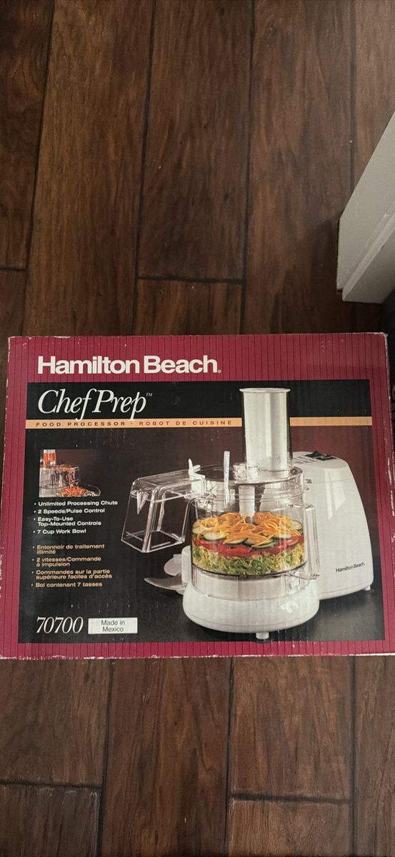 New Hamilton Beach Food Processor