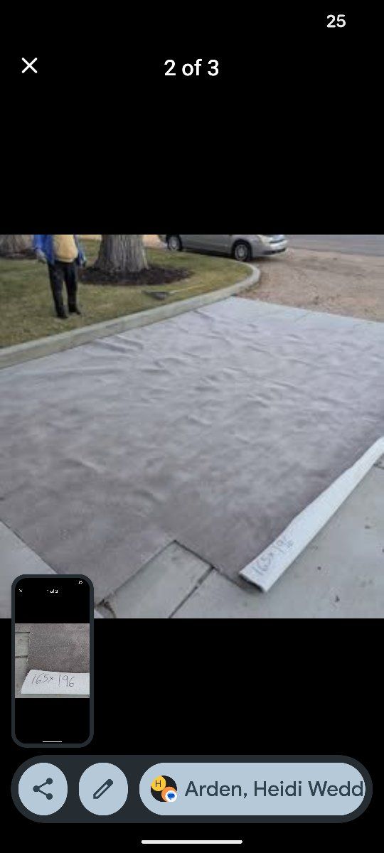 carpet, New material. $300 for all 4 rolls!  wrong