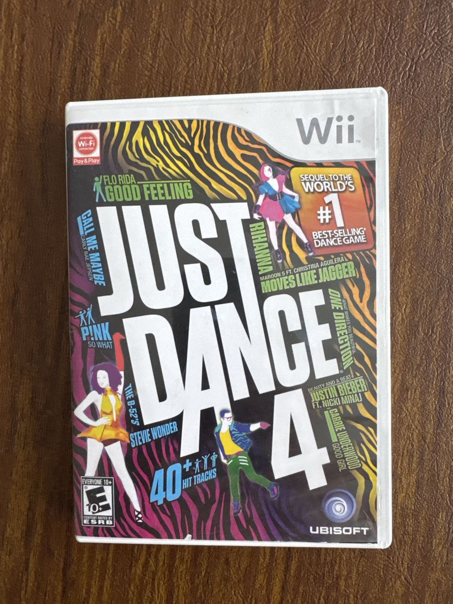Just Dance 4 - Nintendo Wii Video Game CIB Complete in Case with Manual