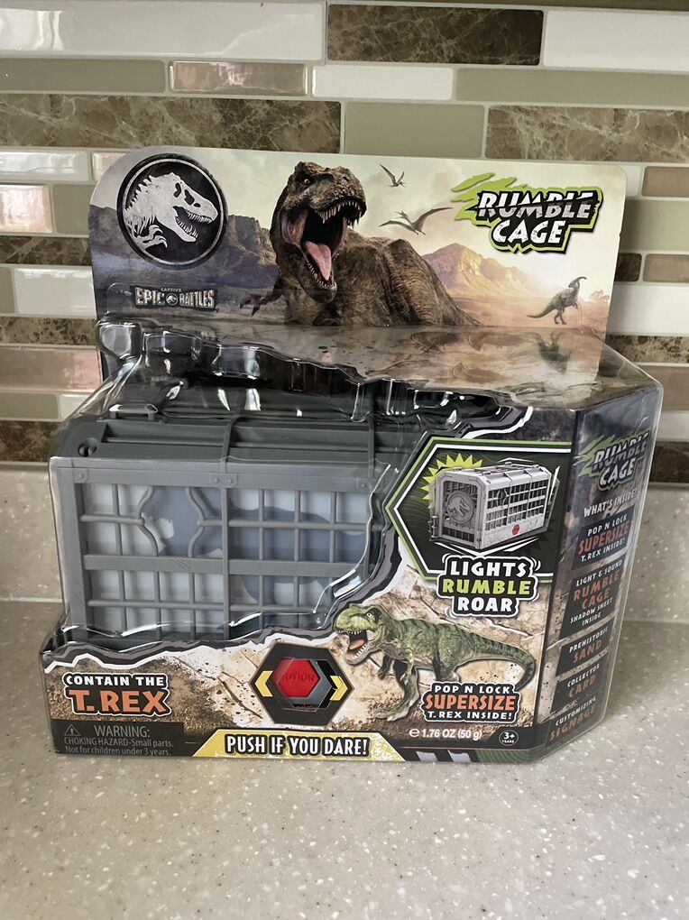 Jurasdic World Rumble Cage