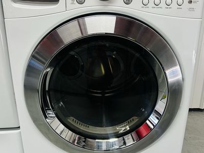 LG True Steam Sensor Dry Front Load Electric Dryer White