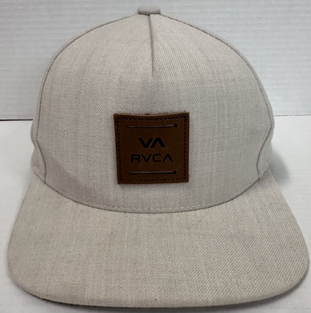 RVCA VA All The Way Sand Colored Snapback