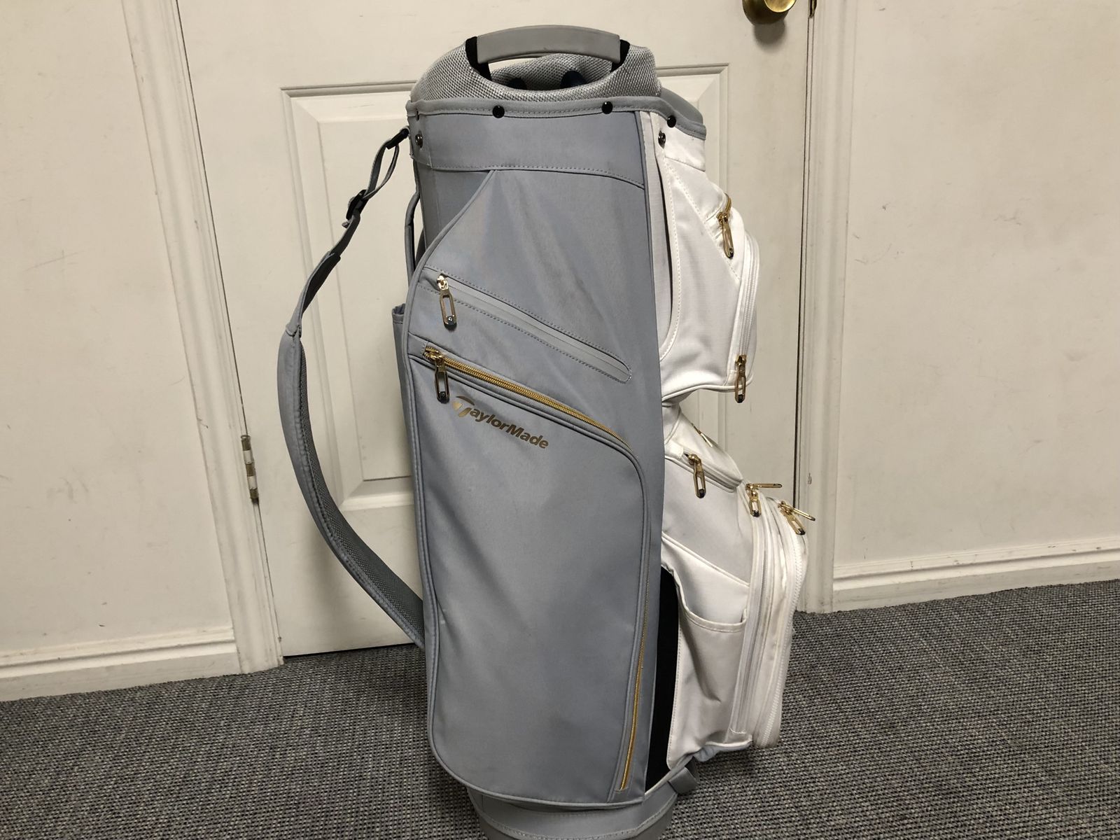 Ladies TaylorMade Kalea Gold Cart Bag Womens Golf