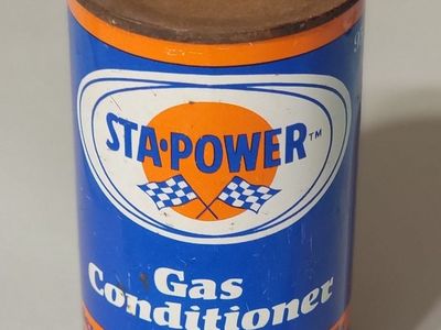 Vintage STA-POWER Gas Conditioner Can