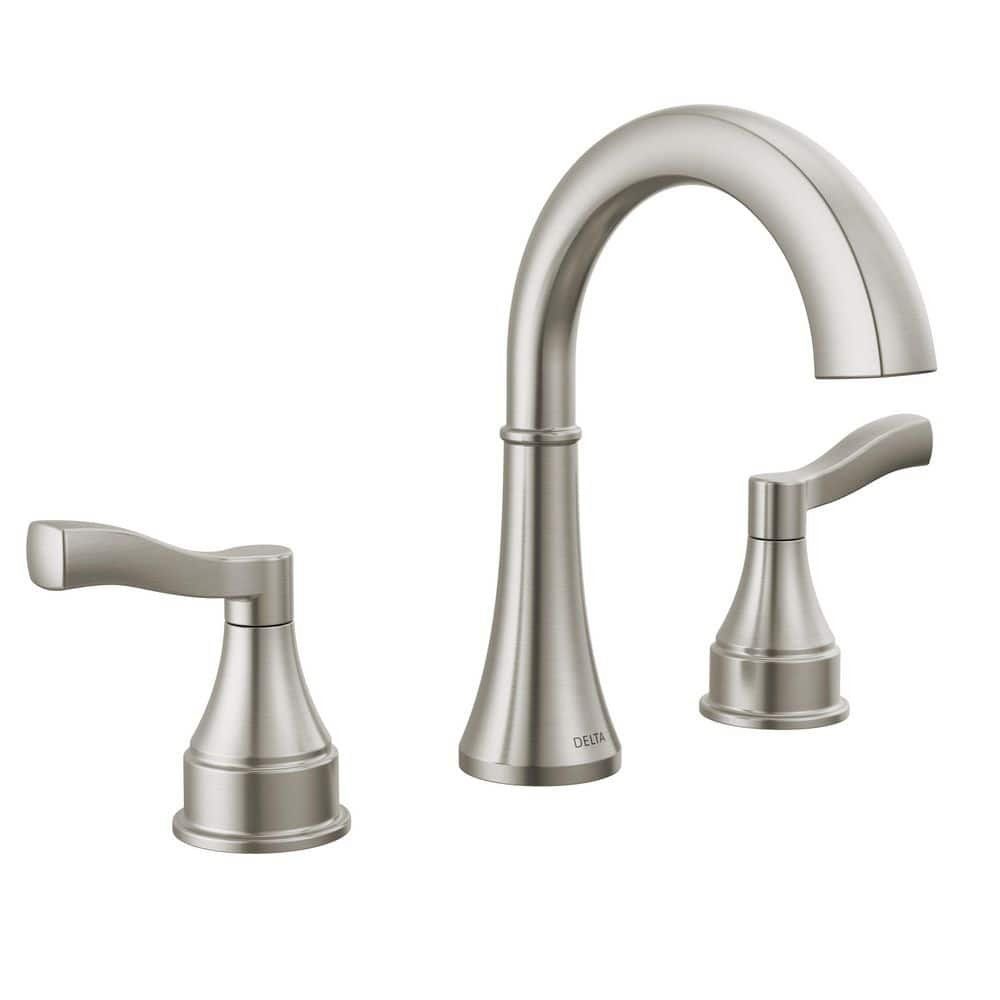 Delta Faryn 8 in. Widespread Double-Handle Bathroom Faucet Chrome
