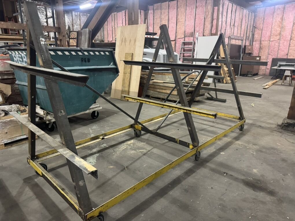 Heavy Duty Metal Rack With Wheels