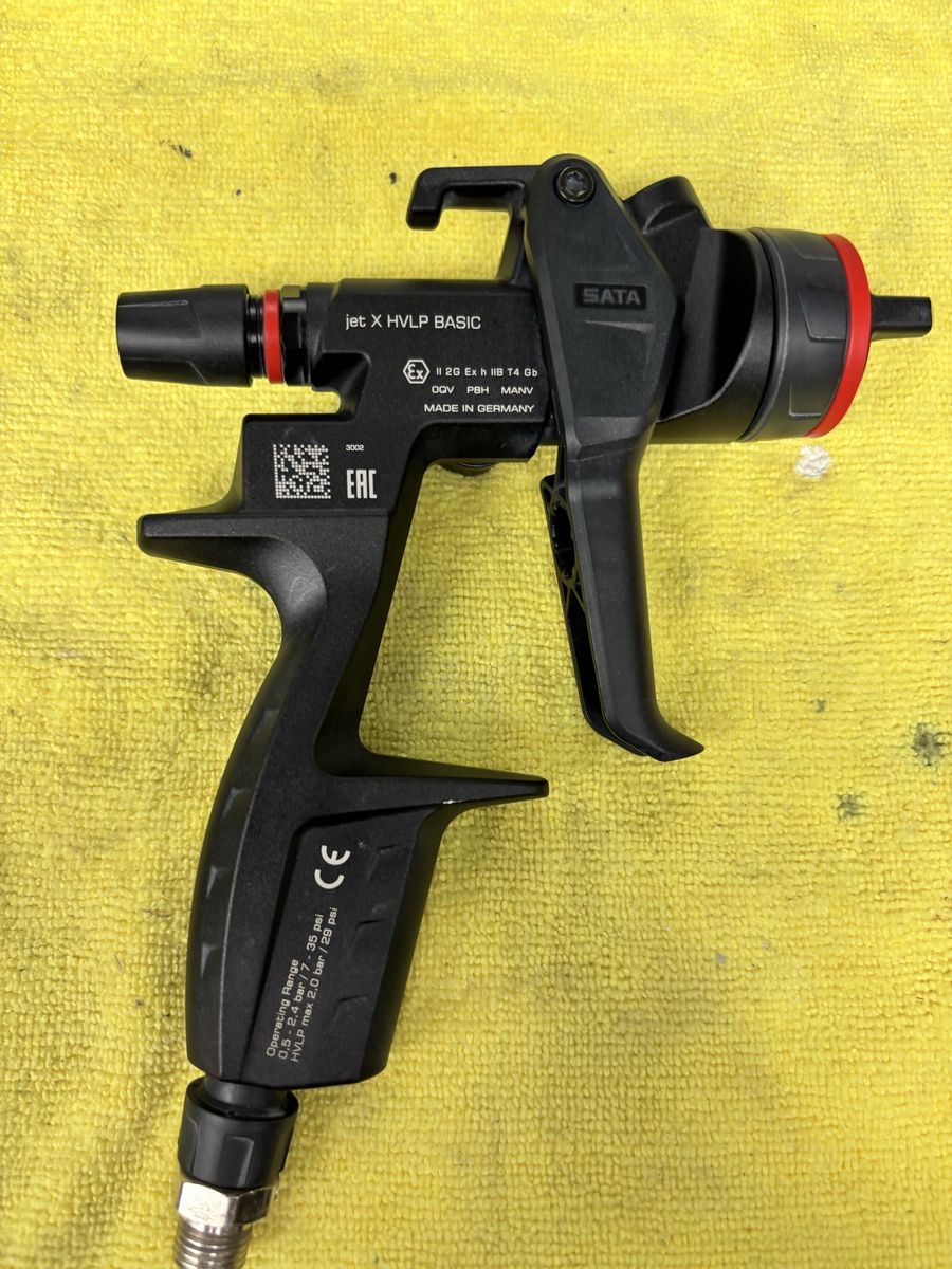 SATA jet X HVLP BASIC Spray Gun - Black Made in Germany