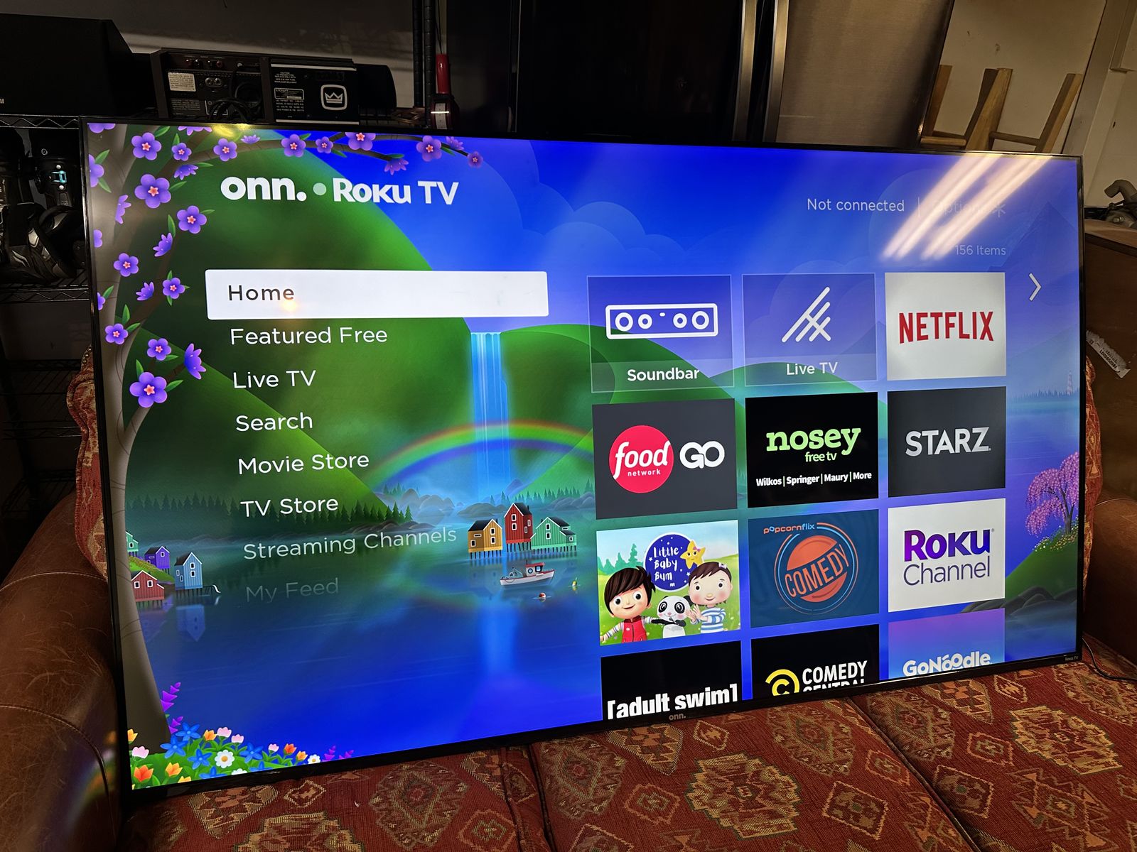 onn 75” Class 4K UHD Roku Smart Television