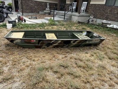 1252 Flat Bottom Jon Boat