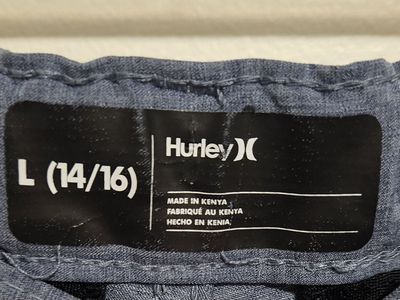 Boys Hurley Shorts Size 14-16