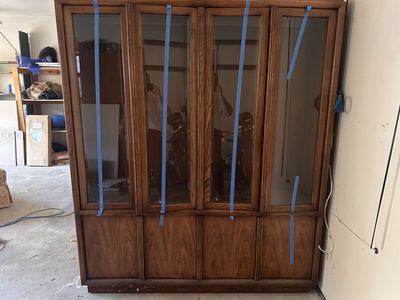 Big China Cabinet (missing Shelves)