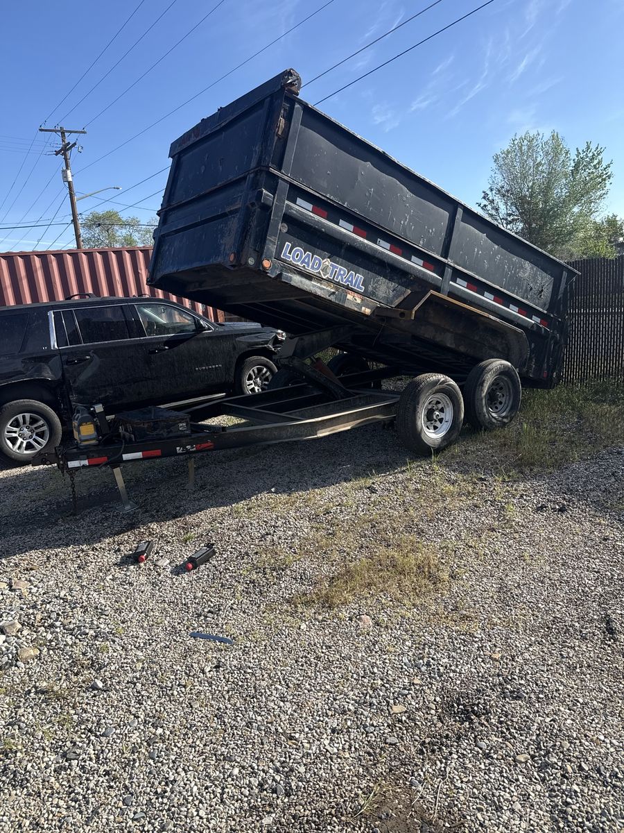 16 foot Load trailer dump trailer