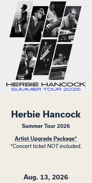 Herbie Hancock Red Butte Concert Terrace Tickets
