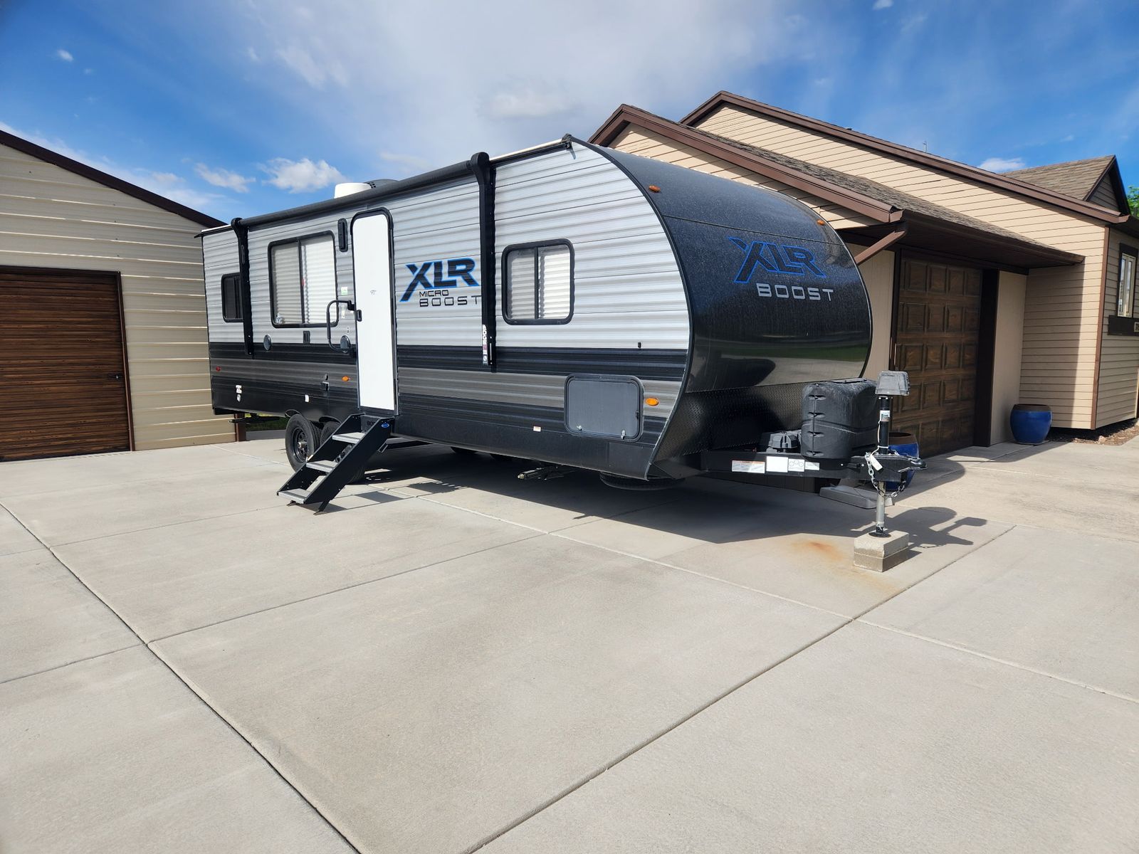 Forest River XLR Micro Boost Toy Hauler Travel Trailer