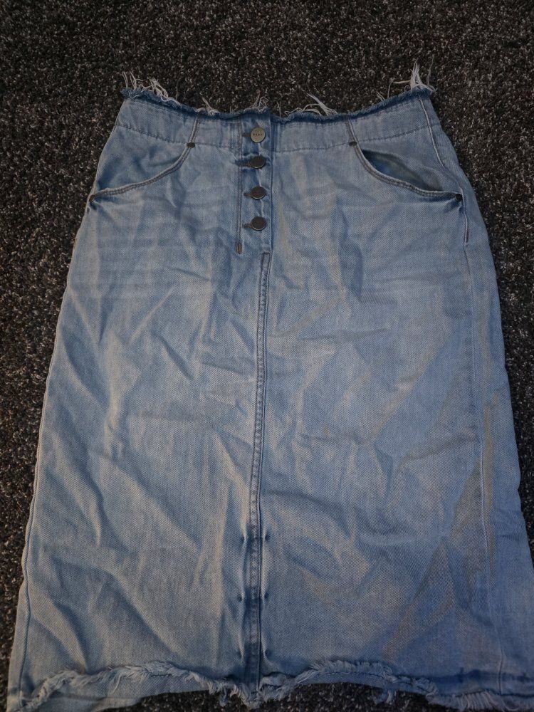 women's jean skirt