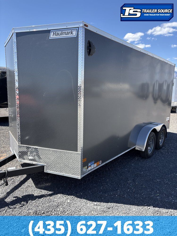 7x16 Haulmark Passport DELUXE Enclosed Cargo Trailer - 7'0" Interior - 7K GVWR - .080 PolyCor