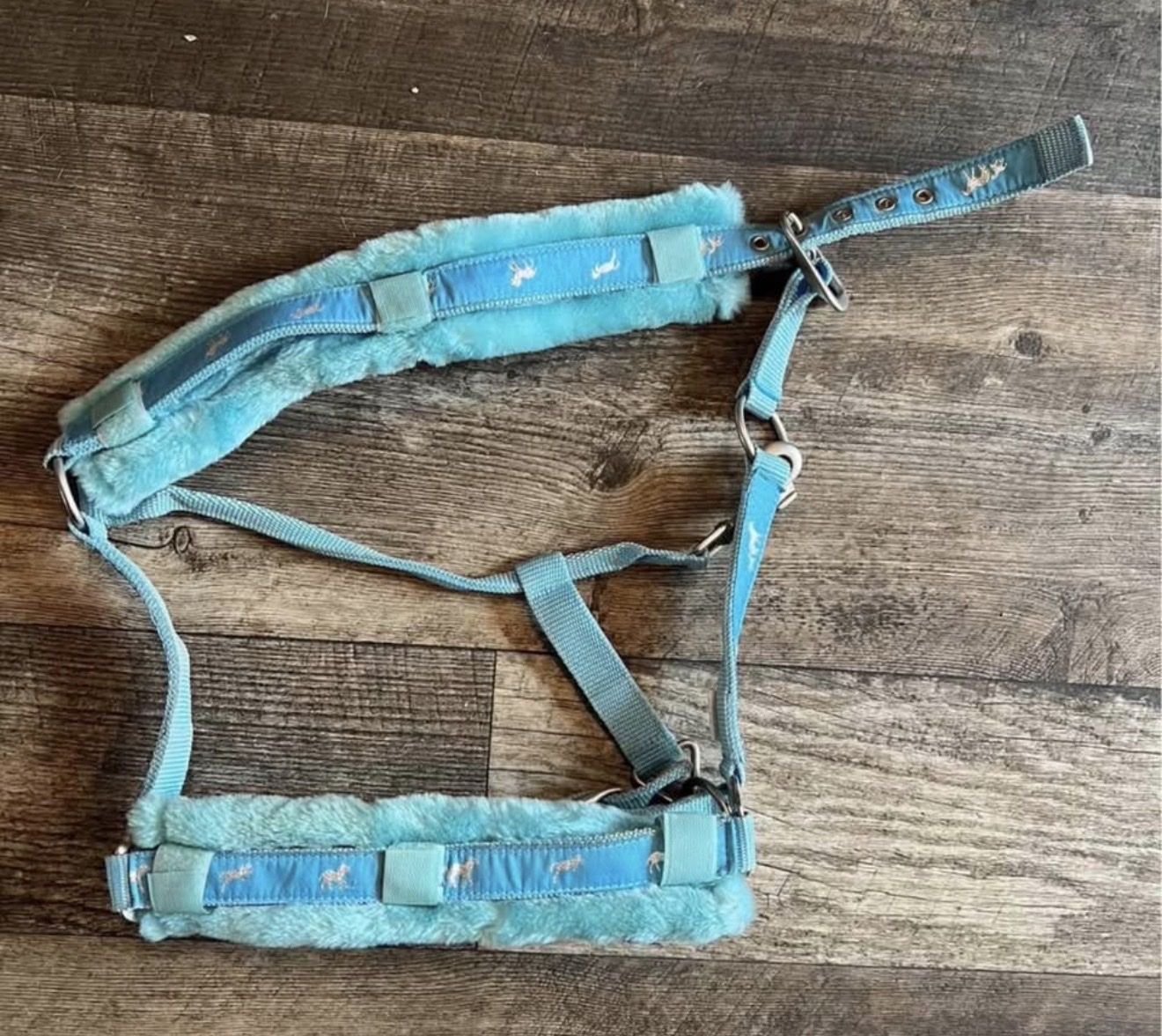 Fleece-Lined Travel Halter