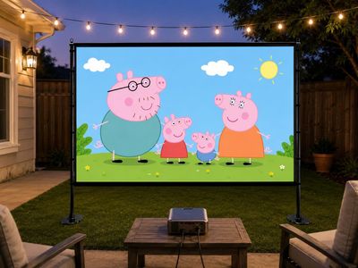 Brand new Projector Screen with Stand