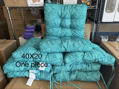 Multiple outdoor cushions