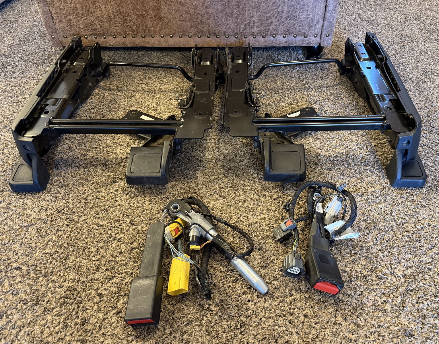 Jeep JK Driver & Passenger Seat Mounting Bracket Risers