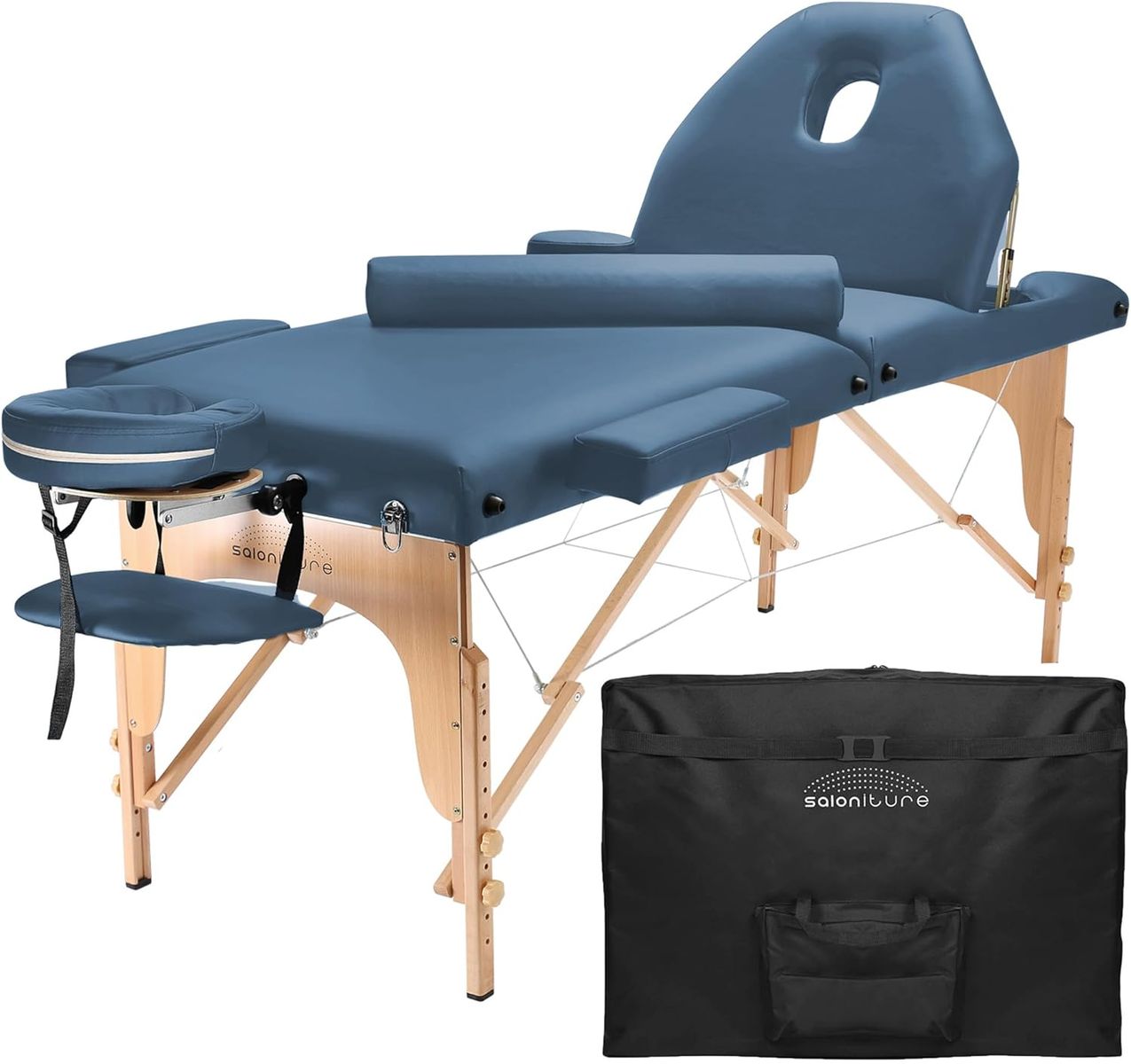 New. Complete Massage Table set. In unopened box