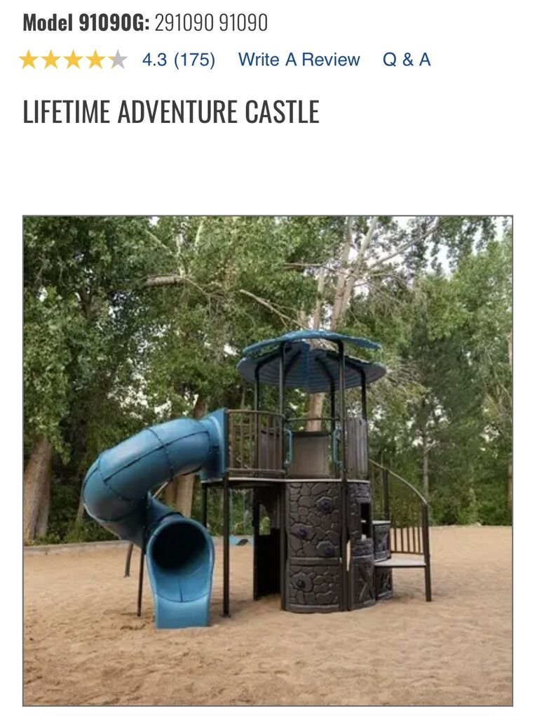New Lifetime Playset With Delivery & Installation