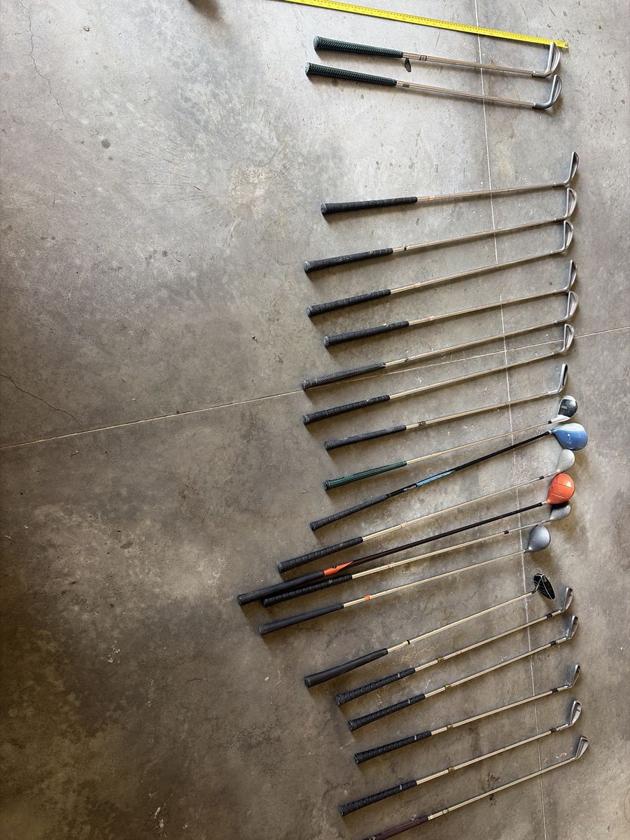 Golf Club Set Full Set Irons Woods Used