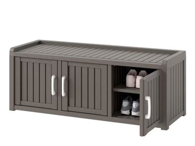 New Taupe Outdoor Storage Cabinet Shoes Gardening