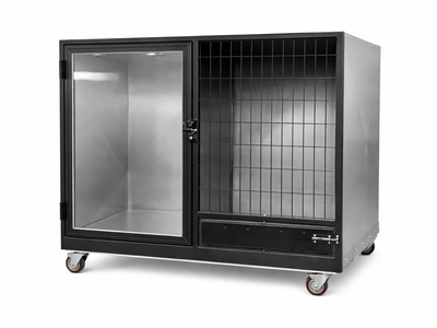 Quick N Clean Jumbo XXL Galvanized Cage Bank – Single Unit