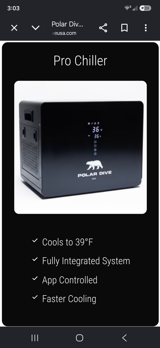 Polar Dive MAX With Pro Chiller