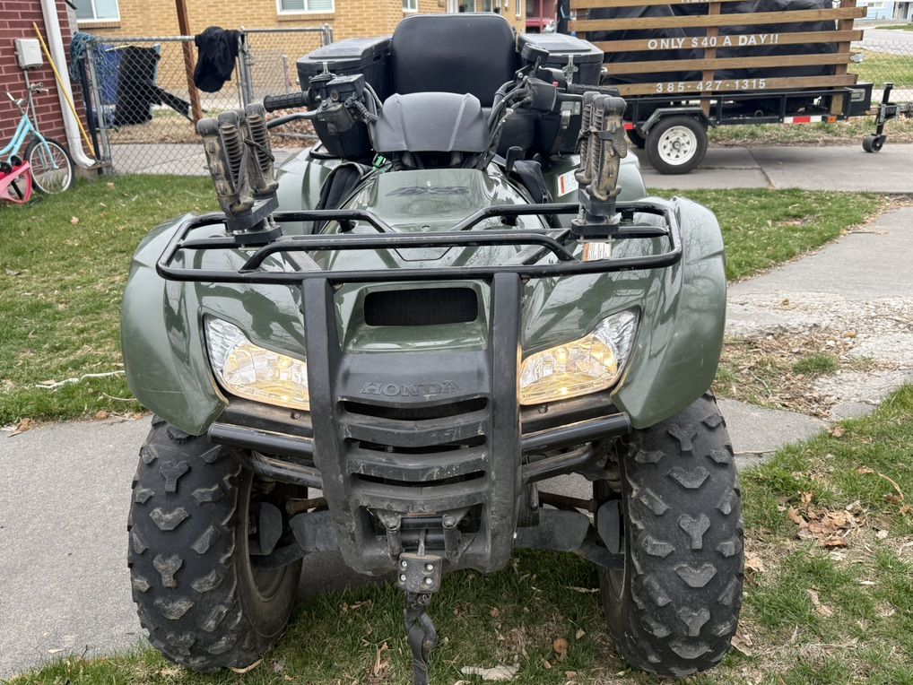 2008 Honda rancher 420 EFI 4x4