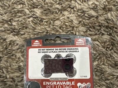 Engravable Pet Id Tag