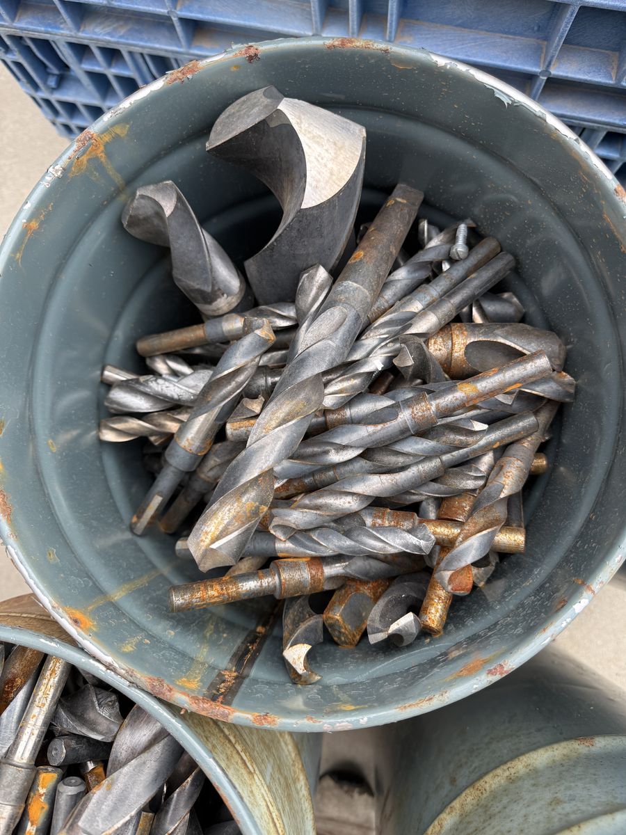 Used drill bits / knife making