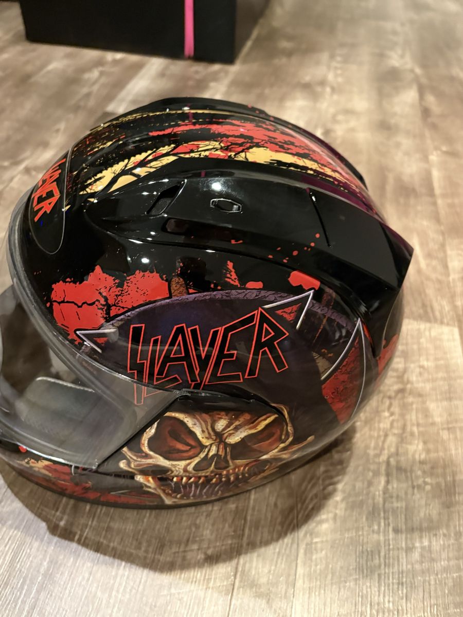 Rockhard Slayer motorcycle full face helmet like new medium
