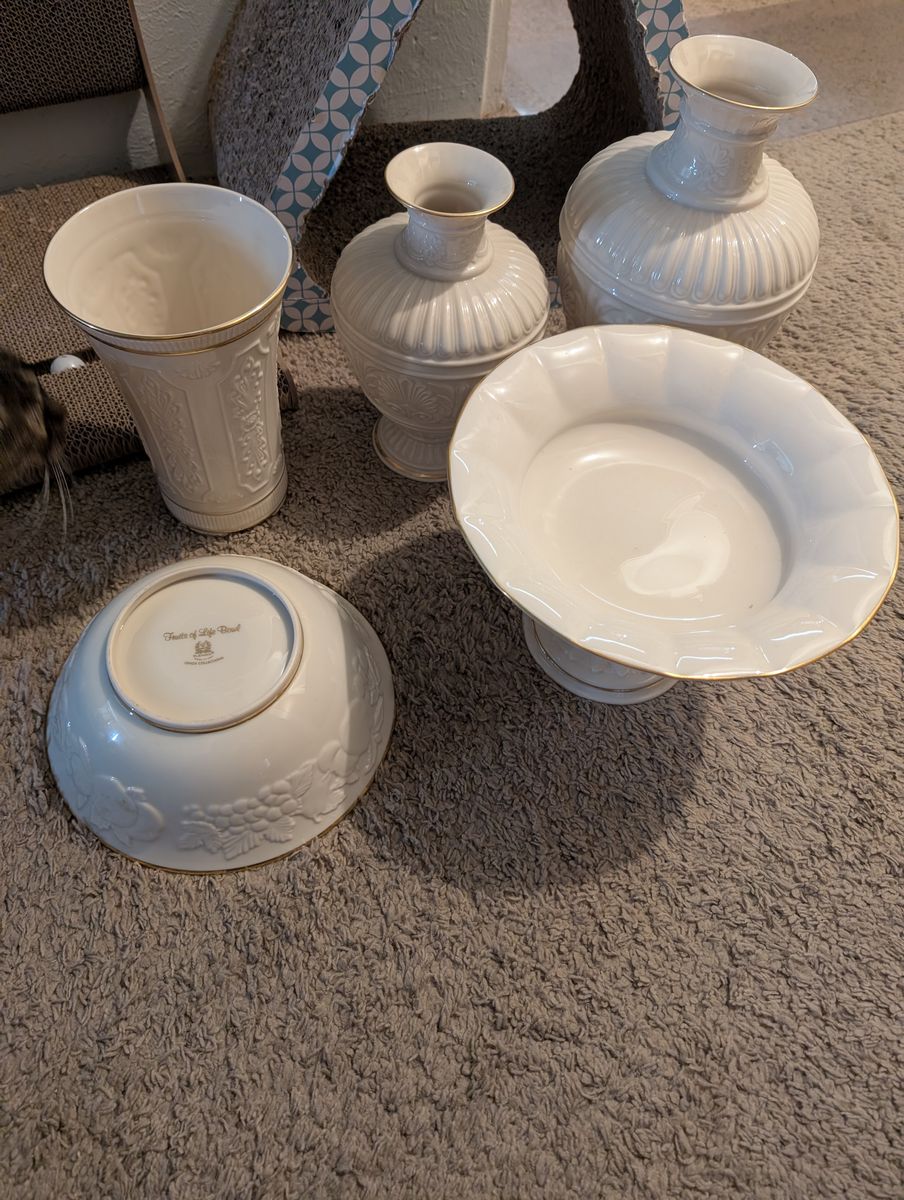 lennox vase lot