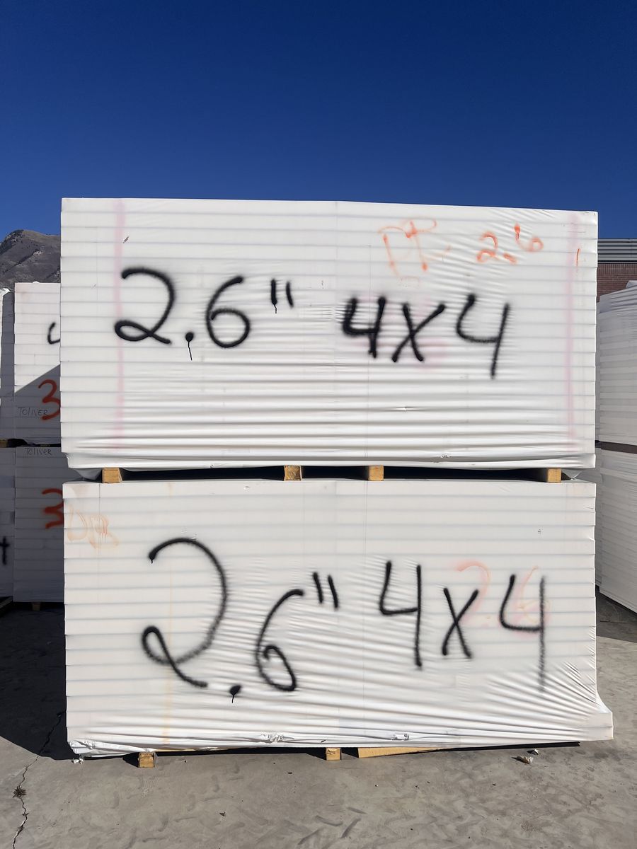 4x4 2.6 Polyiso Rigid Foam Insulation