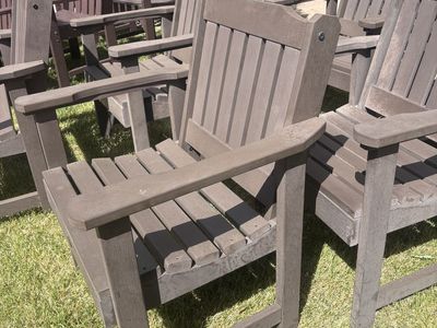 6 Highwood Outdoor Patio Arm Chairs