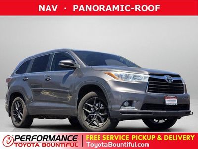 2016 Toyota Highlander Limited Platinum